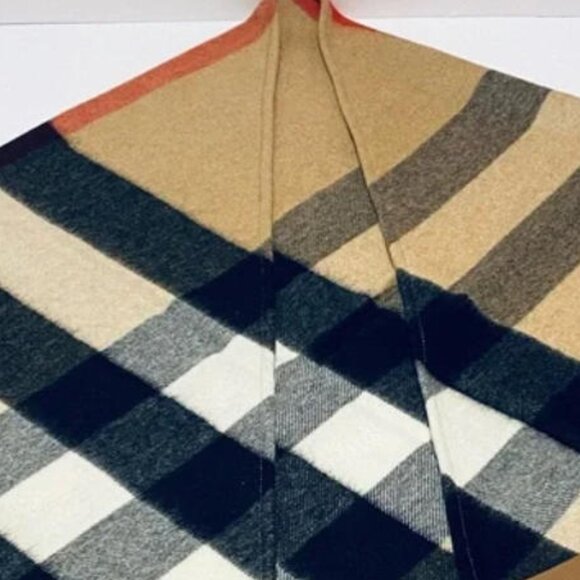 Burberry Half Mega Cashmere Bandana Scarf - Picture 8 of 8